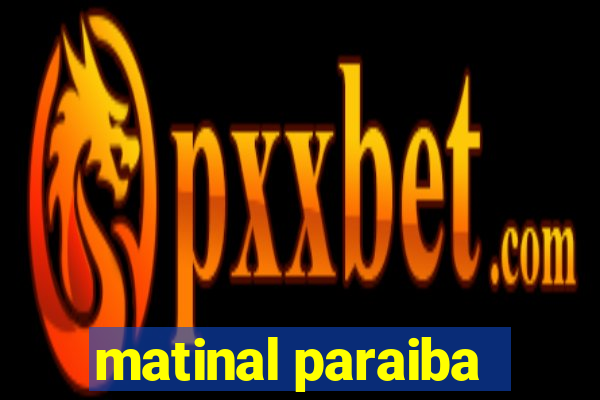 matinal paraiba
